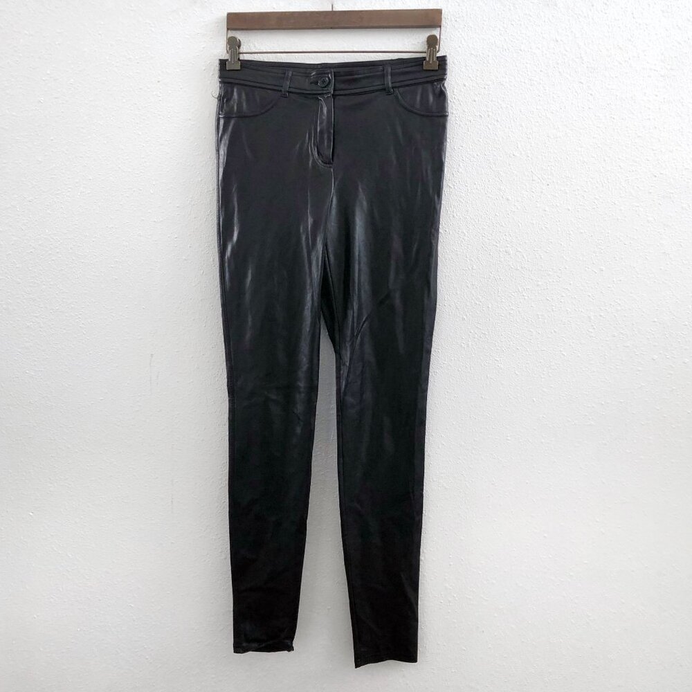 WILFRED The Melina‎ High waisted Vegan Leather Pant Size 2